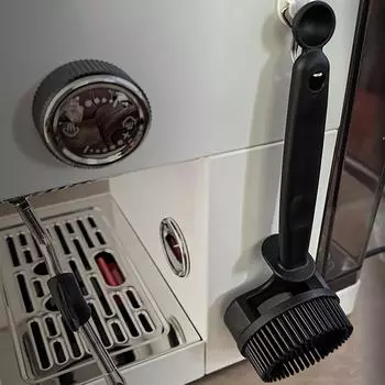 Профессиональная щетка для чистки кофемашин с длинной ручкой, мягкая щетина, очиститель для кофемашины эспрессо, практичный инструмент для бариста C
