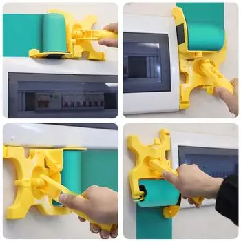 Профессиональная щетка для покраски кромок, ручная многофункциональная щетка для покраски кромок, чистка, резка, инструмент для обработки краски на стенах