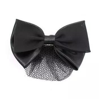 Профессиональная сетка для волос с бантом для стюардессы, медсестры и персонала отеля