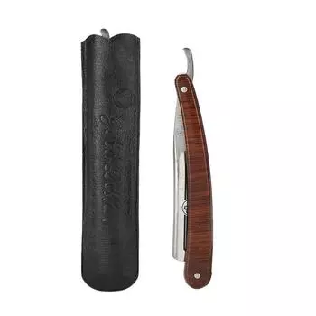 Профессиональная складная парикмахерская бритва из нержавеющей стали, бритва для бороды, инструмент для удаления волос