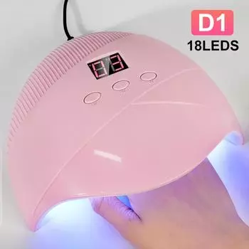 Профессиональная сушилка для ногтей 18 светодиодов инфракрасный датчик маникюрная лампа для быстрой сушки всех УФ-гелей для ногтей лак сушка салонные инструменты