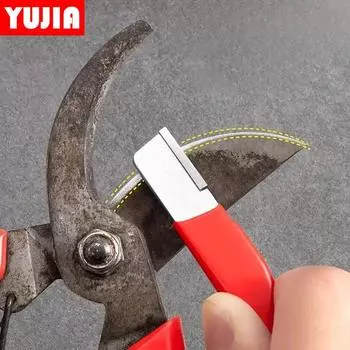 Профессиональная точилка для кухонных ножей - вольфрамовая и алмазно-керамическая точилка для всех лезвий, включая садовые ножницы чёрный