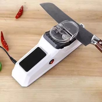 Профессиональная точилка для ножей, электрическая точилка, регулируемая автоматическая точилка для ножей для быстрой заточки и полировки 235X65X90mm