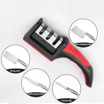 Профессиональная точилка для ножей для кемпинга, кухонные принадлежности, быстрозатачиваемый камень, ножницы, многофункциональный инструмент, алмазный кронштейн XL