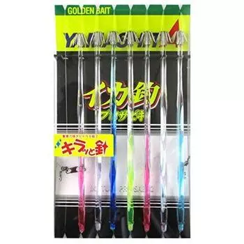 Профессиональная удочка для ловли кальмаров YAMASHITA Sabiki KR 18-1 7 штук