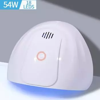 Профессиональная USB 54 Вт лампа для сушки гель-лака для ногтей 18 УФ-светодиодов машина для фототерапии ногтей маникюрный инструмент оборудование для салонов