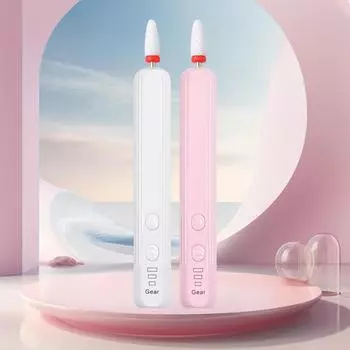 Профессиональная USB-драйвер для ногтей, электрический полировщик для ногтей, шлифовальный станок для маникюра, педикюра, удаление омертвевшей кожи, полирующий шлифовальный инструмент розовый