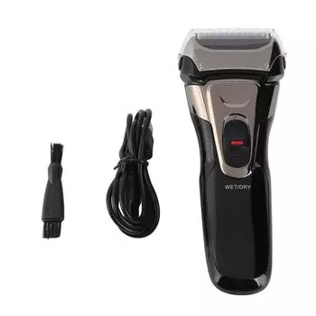 Профессиональная USB-зарядка для мужчин, водостойкая электробритва, портативный триммер для бороды