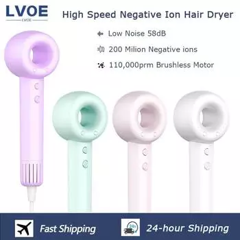 Professional Negative Ion Hair Dryer 220V Household Appliances Constant Temperature Hair Care Hair Dryer EU