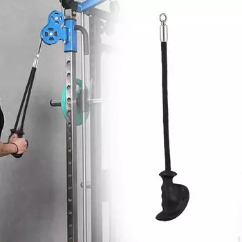 , -, Профессиональное нескользящее крепление для кабеля для тренировок в домашнем спортзале, длина 17,7 дюймов Left Hand