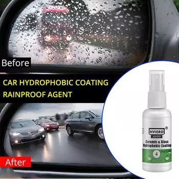 Профессиональное прочное стабильное HVIERO-4 Nano автомобильное стекло гидрофобное покрытие непромокаемый агент защита внешний вид прямая поставка 20ml