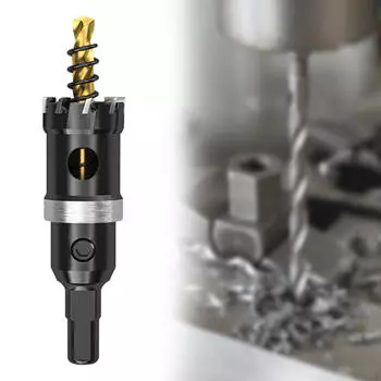 Профессиональное сверло-резец из легированной стали с гаечным ключом для твердого металла и пластика 14mm