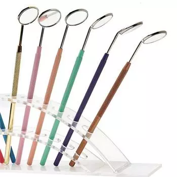 Профессиональное зеркало для наращивания ресниц, 1 шт., для чистки зубов, для проверки полости рта, зеркало для макияжа, аксессуары для ухода за кожей