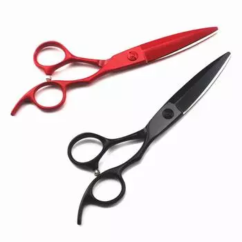 Профессиональные 6-дюймовые ножницы для стрижки волос Willow, филировочные ножницы для парикмахеров Makas, парикмахерские ножницы красный