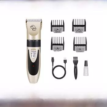 Профессиональные электрические машинки для стрижки собак и кошек - бритва для ухода за плюшевыми собачками, золотистыми ретриверами и крупными породами Basic Package, C8
