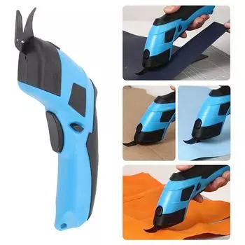 Профессиональные электрические ножницы, беспроводные ножницы для ткани, аккумуляторные ножницы для резки картона, ножницы для резки бумаги, ковров, кожи, ткани A