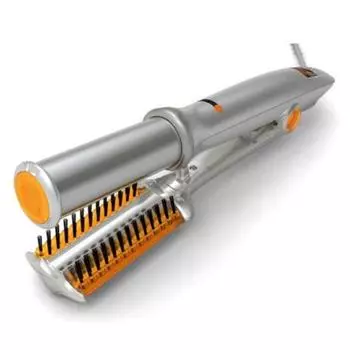 Профессиональные электрические вращающиеся бигуди двойного назначения, выпрямитель для завивки волос, шина для завивки волос US Plug