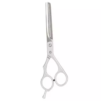 Профессиональные алюминиевые ножницы для стрижки волос, филировочные ножницы для парикмахеров, серебристые