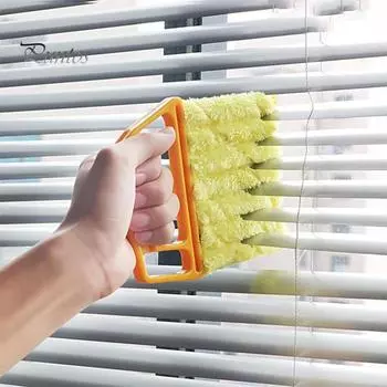 Профессиональные антидеформированные бытовые принадлежности. Щетка для чистки вентиляционных отверстий переменного тока. Легкая тряпка для вентиляционных отверстий переменного тока для дома. оранжевый