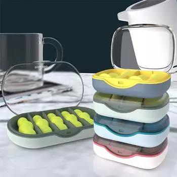 Профессиональные беруши с шумоподавлением, антишумовые, супер звукоизоляционные, для студентов, для учебы, спального общежития, антишумовые, бесшумные 6*4.5/4pcs синий