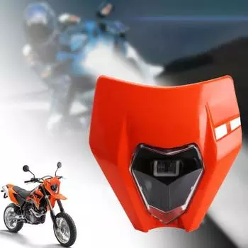 Профессиональные фары мотоцикла, модифицированные светодиодные фары дальнего/ближнего света DRL для KTM белый