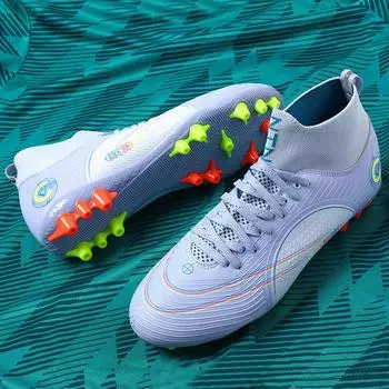 Профессиональные футбольные бутсы мужские TF сломанные ногти студенческие газоны взрослые дети AG короткие шипы соревнования тренировки 30