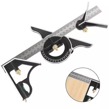 Профессиональные гравированные шкалы для деревообработки, торцовочная пила, транспортир, измерительный инструмент, угловая линейка, угломер, прецизионный измерительный прибор, угловой измеритель