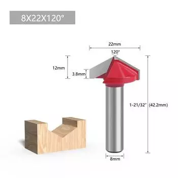 Профессиональные хвостовые фрезы Прецизионные фрезы для ЧПУ-роутера Настольная фреза Ручной инструмент Style 5