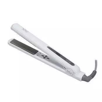 Профессиональные керамические выпрямители для волос, подходящие для регулируемых, подходящие для использования за рубежом, утюжок, плойка и завивка, для мужчин, 140-230 °C, белый