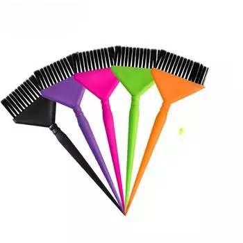 Профессиональные кисти для окраски волос, расчески, салонные инструменты для краски для волос, кисть для краски для волос, аппликатор для окраски волос, парикмахерские аксессуары для укладки фиолетовый