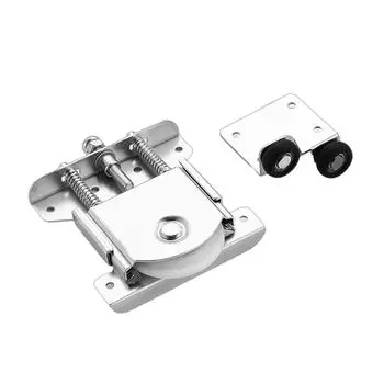 Профессиональные колеса для раздвижных дверей, мебельная фурнитура, сменные ролики, шкив для шкафа, 2 шт. для плавной и тихой работы A