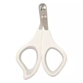 Профессиональные кусачки для ногтей для домашних животных, чистящие, косметические, из нержавеющей стали, триммеры для ногтей для кошек для маленьких и средних серый белый