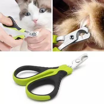Профессиональные кусачки для ногтей для мелких животных, подходят для собак, кошек, кроликов, хомяков, птиц и других животных