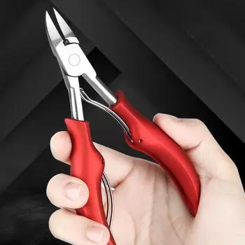 Профессиональные кусачки для ногтей на ногах, кусачки для ногтей на толстых вросших пальцах ног для мужчин, кусачки для педикюра для пожилых людей, кусачки для ногтей, инструменты для ногтей