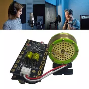 Профессиональные микрофонные сердечники диаметром 34 мм, конденсаторные микрофонные сердечники с большой диафрагмой и печатной платой для студийной записи