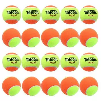 Профессиональные мячи для пляжного тенниса, 20 шт., Teloon, 50% мяч для тренировки давления, высокоэластичный детский теннис, Bola, пляжный теннис