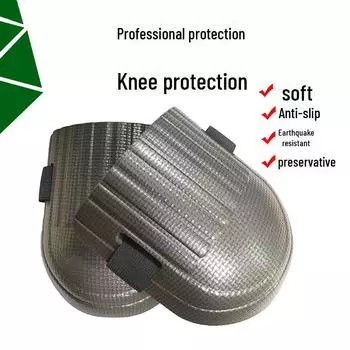 Профессиональные наколенники для укладки плитки: Защитные наколенники для каменщиков и укладчиков полов с бесшовным комфортом. upgraded foam knee pad 1 piece чёрный
