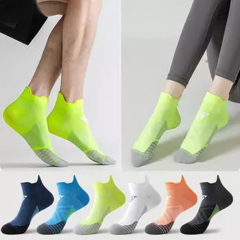 Профессиональные носки для бега, летние быстросохнущие спортивные носки, дышащие, для фитнеса, спортзала, марафона, езды на велосипеде, носки для мужчин и женщин Men EUR 39-43