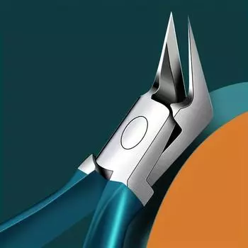 Профессиональные ножницы для ногтей, плоскогубцы из нержавеющей стали, щипчики для кутикулы, кусачки для ногтей на ногах, маникюрные инструменты 120 Degree Straight Bevel Gradient