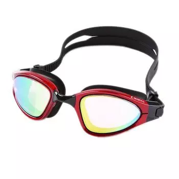 Профессиональные очки для плавания с защитой от запотевания и УФ-покрытием, водонепроницаемые регулируемые очки для плавания, мужские и женские