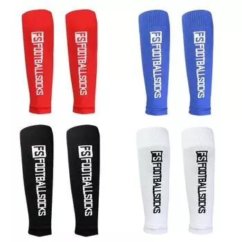 Профессиональные однослойные эластичные футбольные носки для взрослых и молодежи, спортивные базовые носки, защита для соревнований, рукава для ног синий