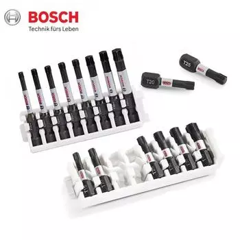 Профессиональные отвертки Bosch с контролем удара, набор сверл, набор сверл 50 мм, аксессуары для ударной дрели