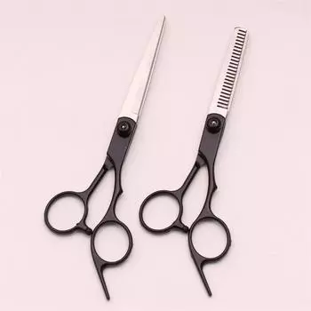 Профессиональные парикмахерские ножницы, ножницы для филировки волос, разноцветные челки, зубные ножницы, профессиональный парикмахерский инструмент flat shear