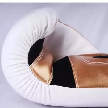 Профессиональные перчатки для бокса Sanda Muay Thai, тренировочные перчатки для кикбоксинга для мужчин и женщин, перчатки для боксерских боксеров MMA, перчатки для тхэквондо 8oz белый