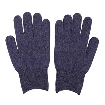 Профессиональные перчатки с серебряным волокном, токопроводящие, антистатические рабочие защитные перчатки, аксессуары(Темно-синий ) темно-синий