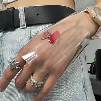 Профессиональные перчатки визажиста Перчатки из натуральной кожи Функциональные перчатки для макияжа Удобные модные инструменты для макияжа