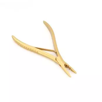 Профессиональные плоскогубцы для наращивания волос, инструменты для наращивания волос из нержавеющей стали с логотипом, многофункциональные плоскогубцы