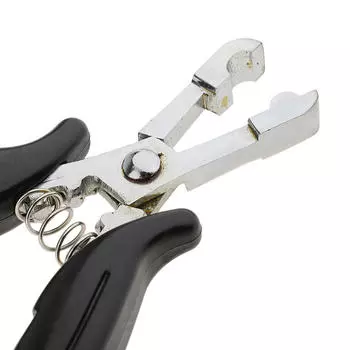 Профессиональные плоскогубцы для наращивания волос U-образной формы для микроколец и средства для удаления клея Fusion