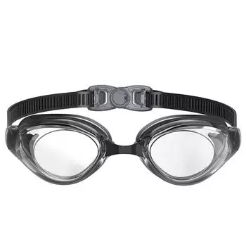 Профессиональные противотуманные очки для плавания для взрослых с широкоугольными линзами HD, удобная посадка, регулируемая переносица, стильный дизайн унисекс