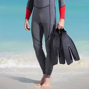 Профессиональные раздельные лягушачьи туфли Противоскользящие ласты для дайвинга и снорклинга Обучение ластам Обувь для дайвинга Оборудование для плавания S